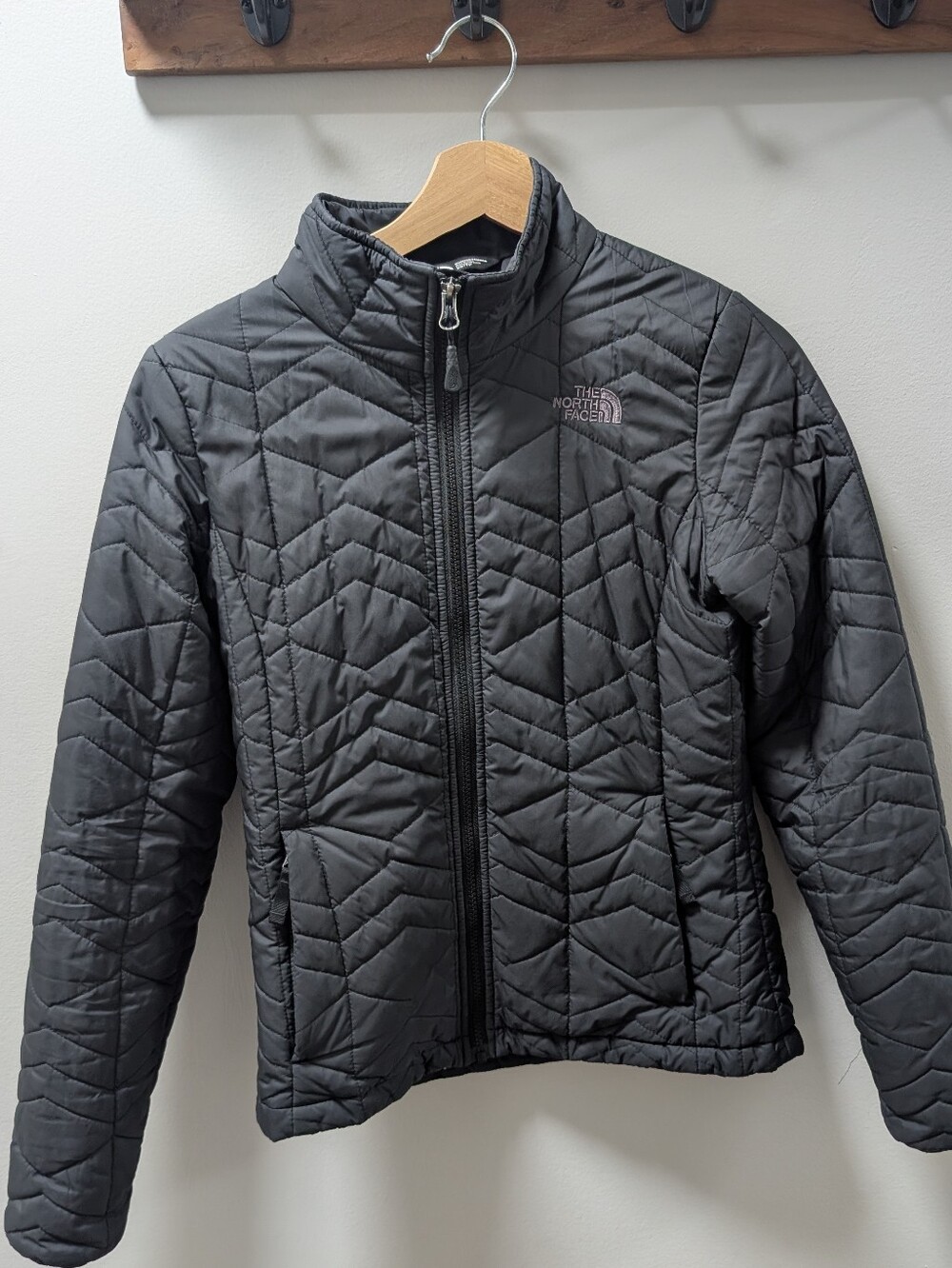 The North Face Black Quilted Jacket